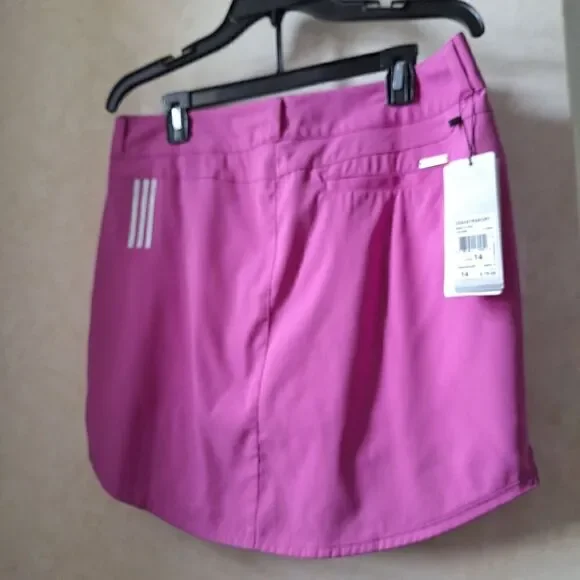 NWT Adidas Sz 14 pink skort - Picture 2 of 10